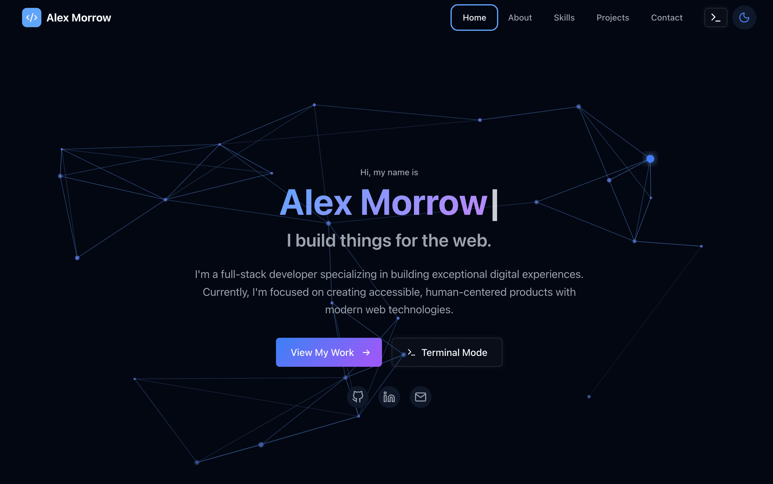 Personal Portfolio Website